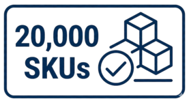 20,000 SKUs