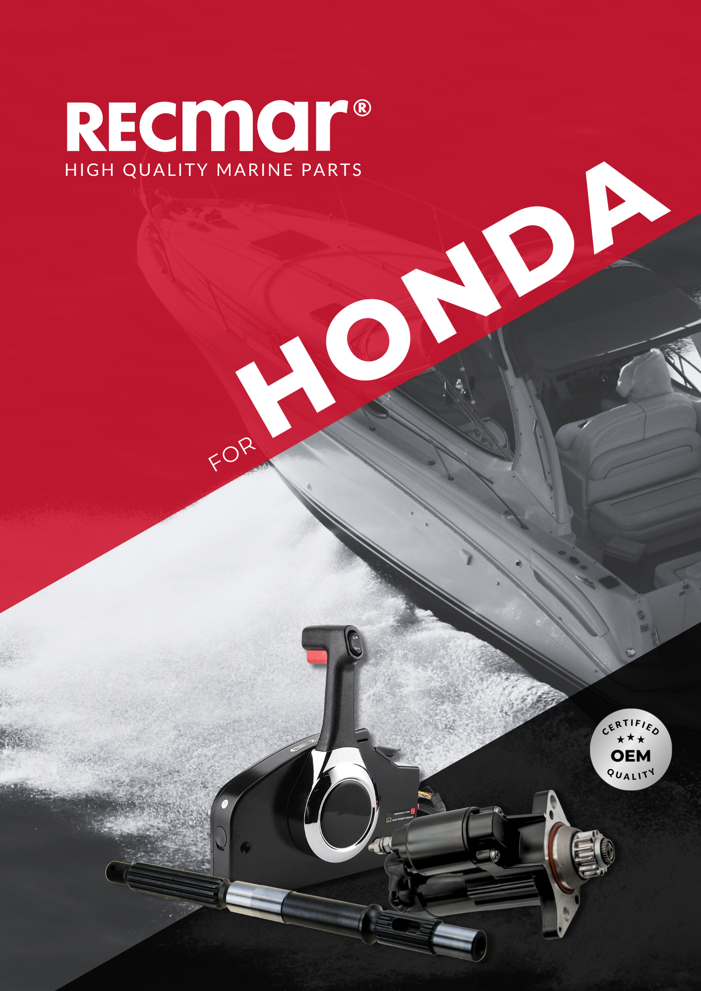 Catalog: Compatible parts for Honda Marine engines with OEM quality and performance guarantee