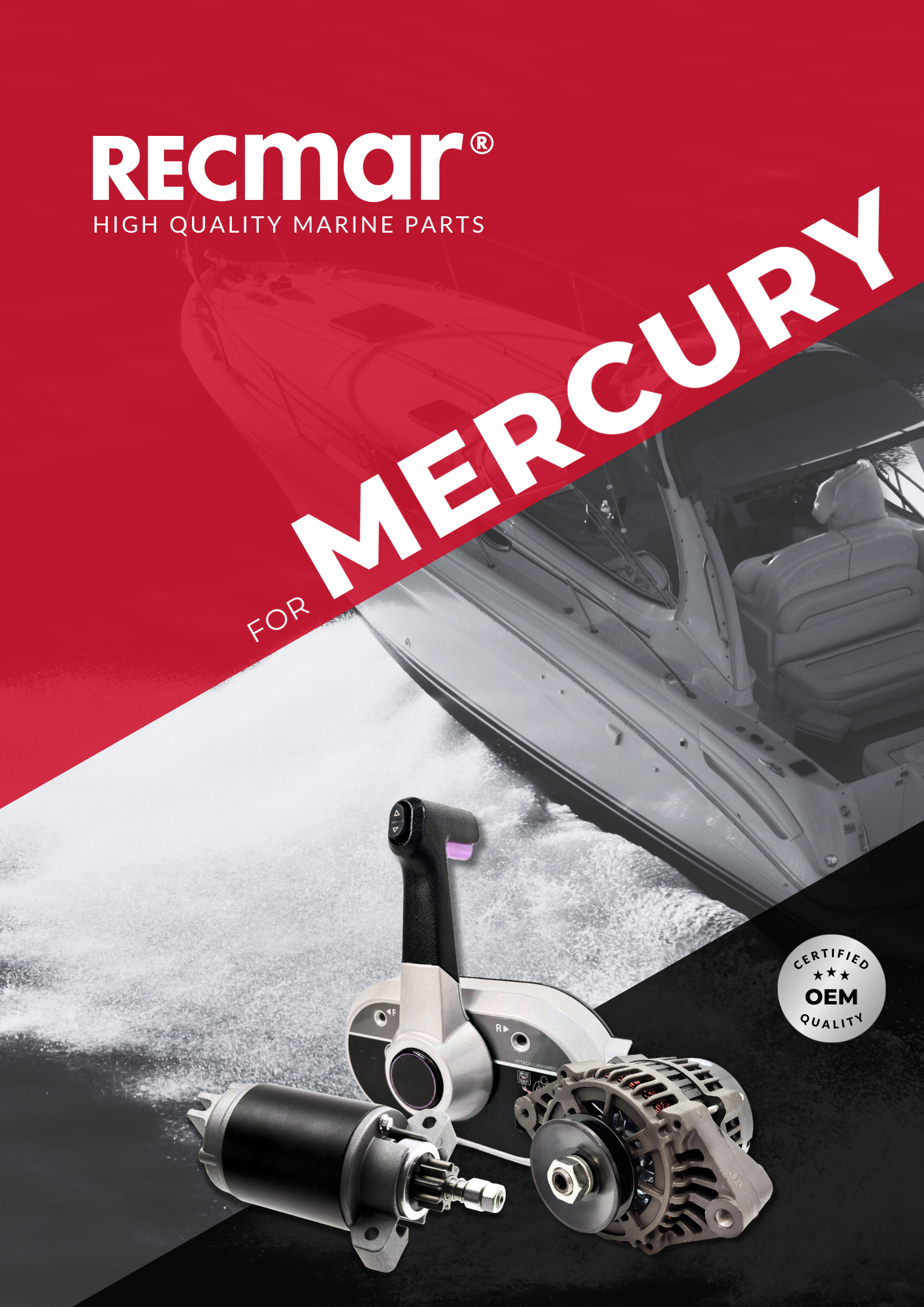 Catalog: Wide selection of guaranteed quality spare parts for Mercury outboard engines