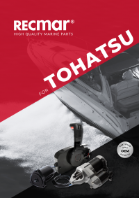 Catalog: Spare parts for Tohatsu outboard engines: durable and compatible under strict OEM standards